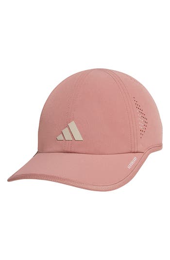 Shop Adidas Originals Adidas Superlite 3 Baseball Cap In Warm Clay Pink/alumina Grey