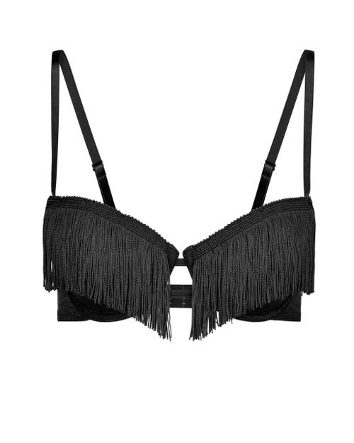 Shop Adore Me Cece Unlined Quarter Cup Bra In Black