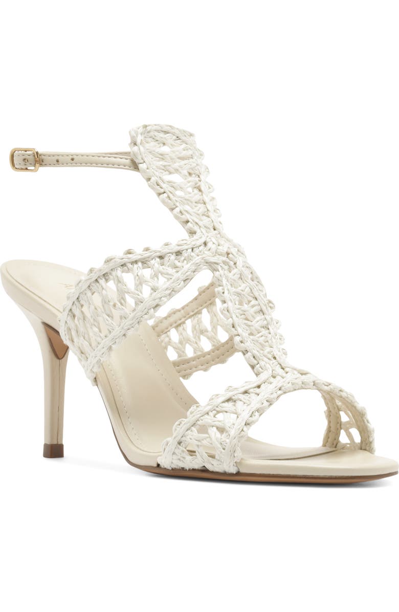 Arezzo Ciara Ankle Strap Sandal, Main, color, Panacota