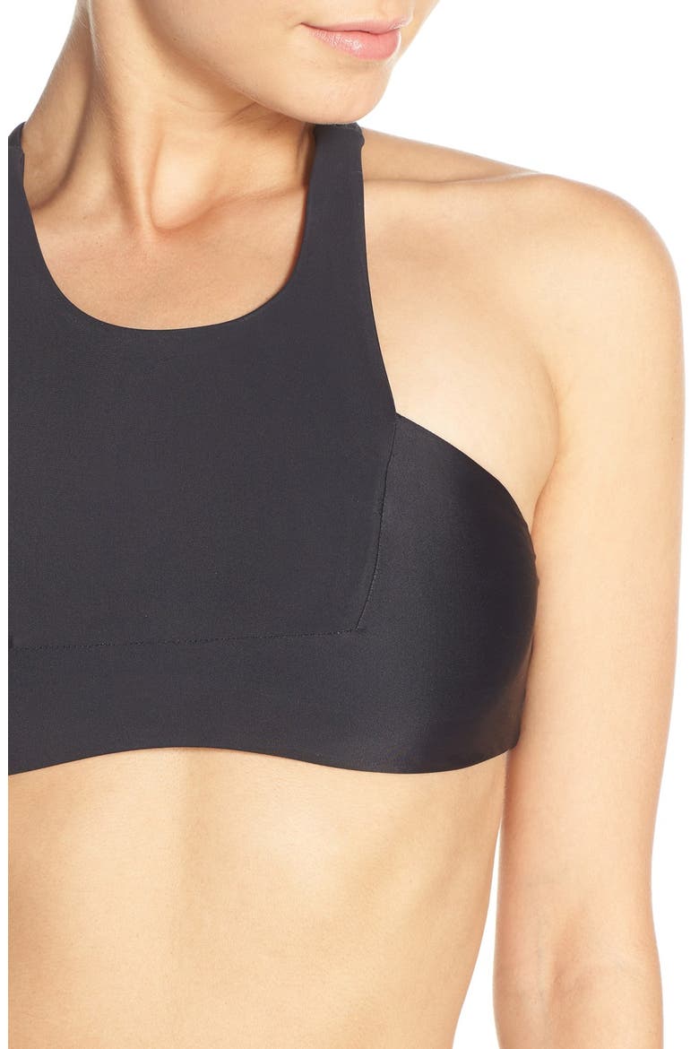 Stone Fox 'Bambi' Bikini Top, Alternate, color, BLACK