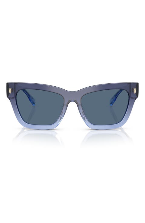 Women's Blue Cat-Eye Sunglasses | Nordstrom
