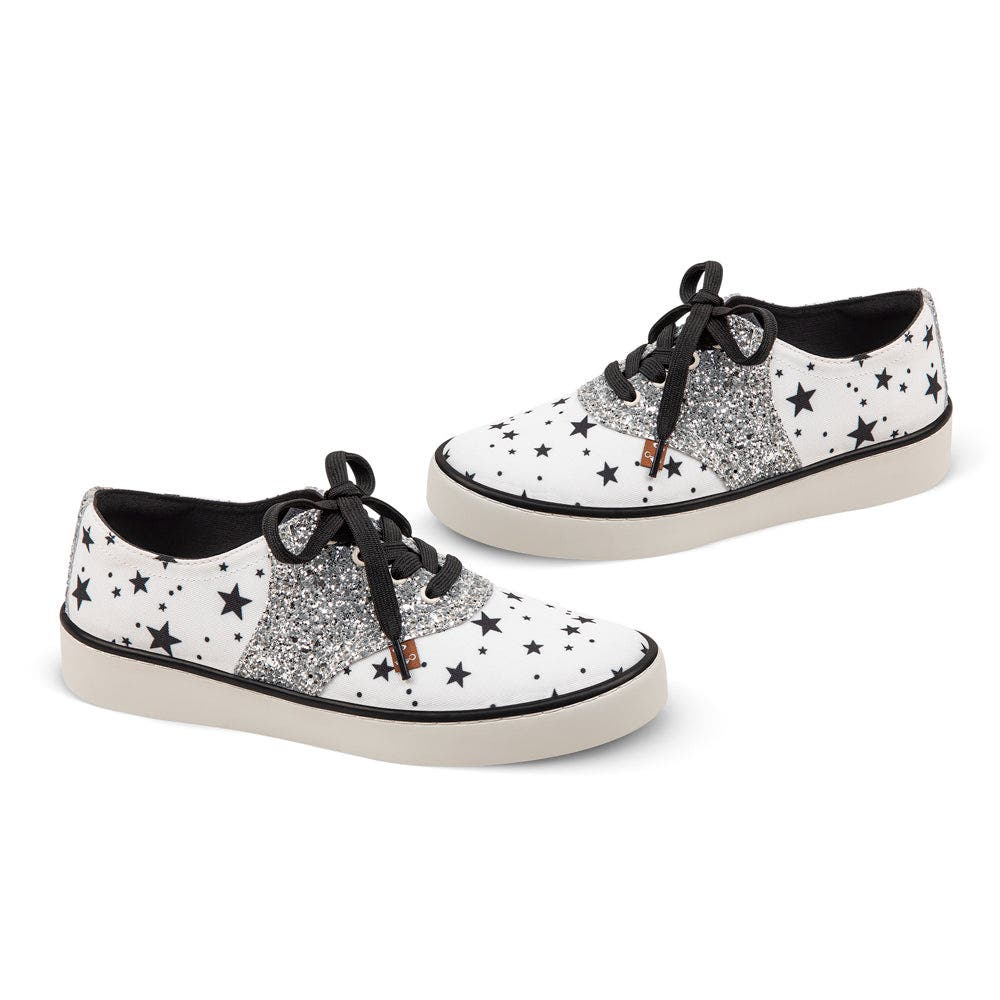 Hot Chocolate Design Stardust Women's Casual Sneakers, Alternate, color, Stardust