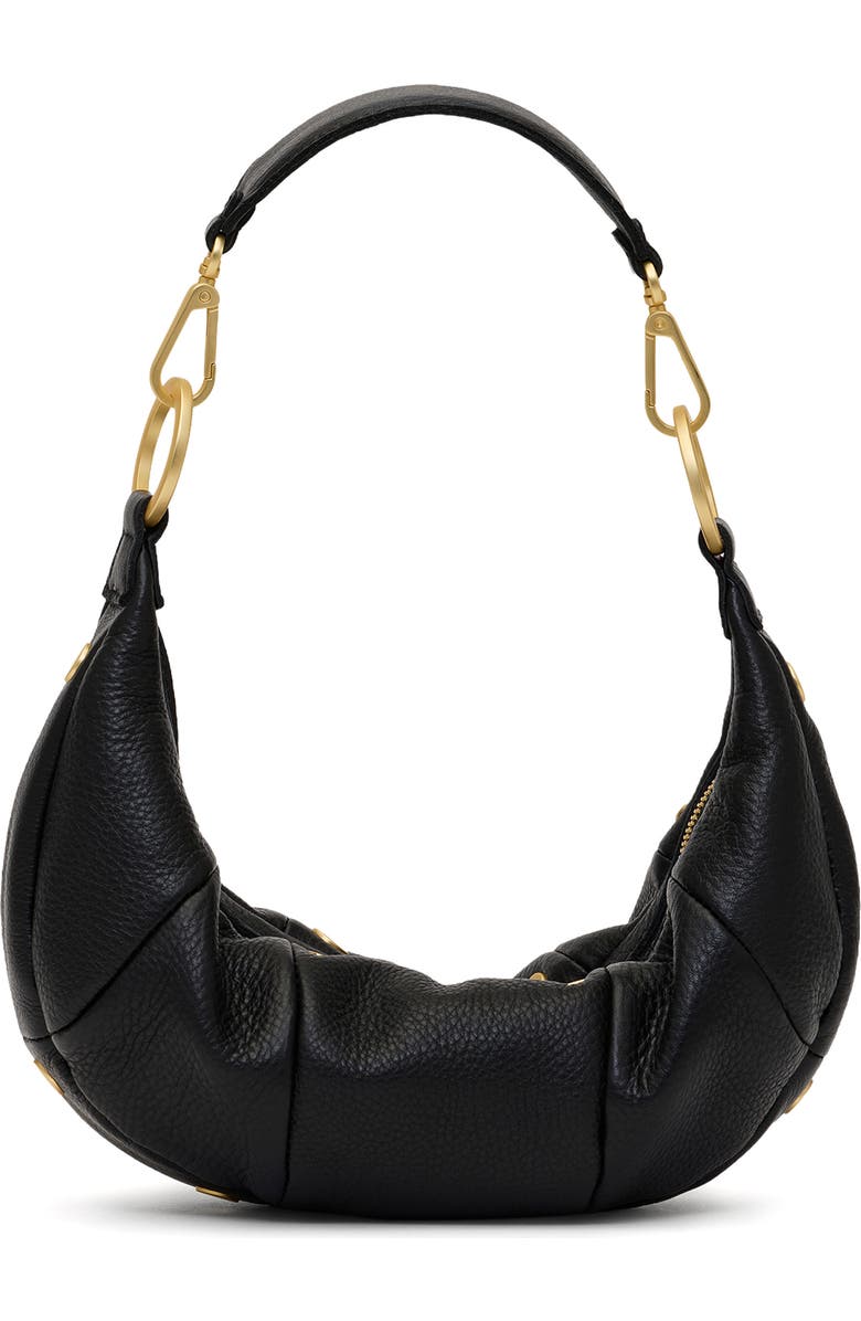 HAMMITT Erica Sml Bag, Alternate, color, Black/ Brushed Gold