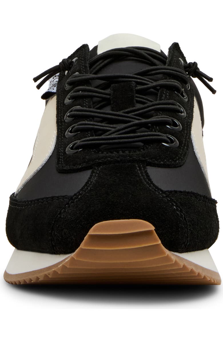 Blondo Emara Waterproof Sneaker, Alternate, color, Black Suede