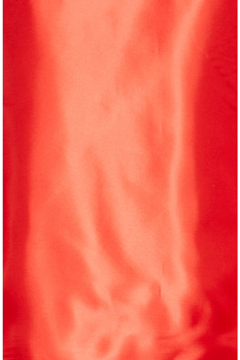 Gloved Double Satin Bolero, Alternate, color, RED