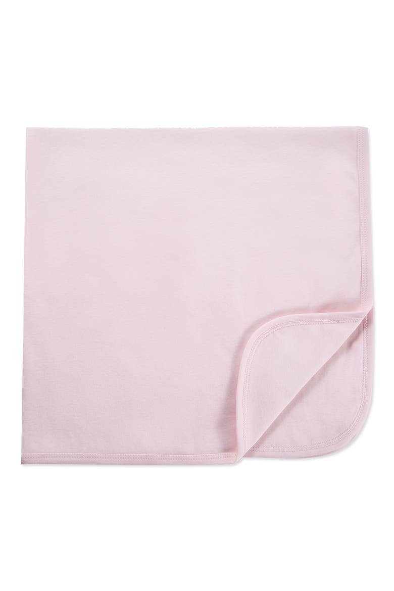 Flower Cotton Blanket (Nordstrom Exclusive), Alternate, color, PINK