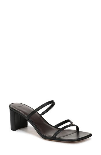 Vince Ona Slide Sandal In Black