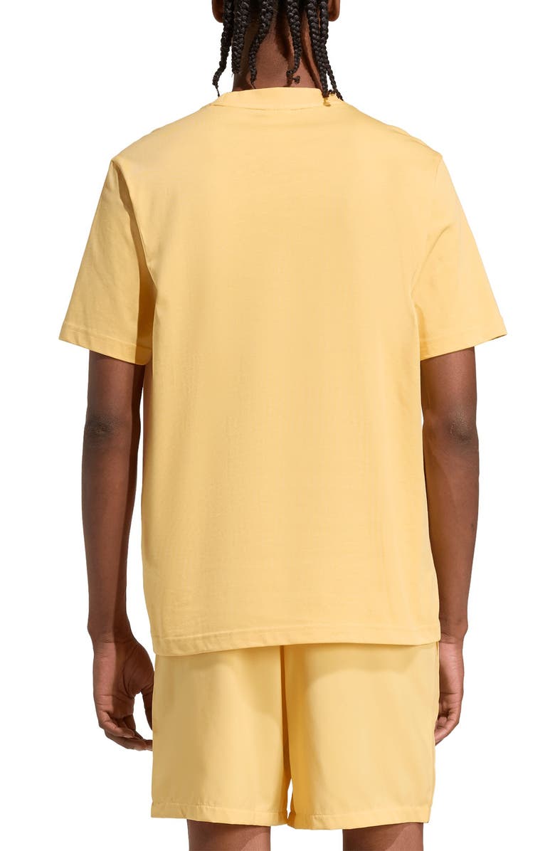adidas Essentials Small Logo Jersey T-Shirt, Alternate, color, Semi Ice Tangerine/ White