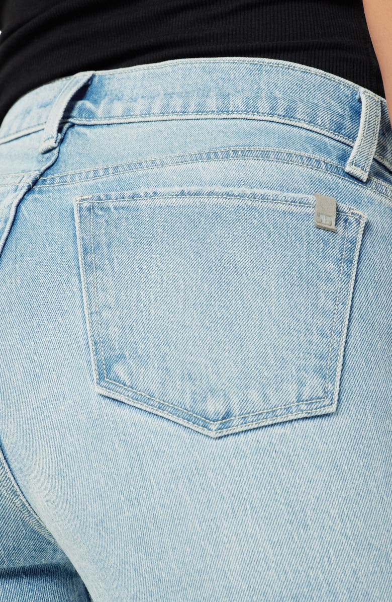 Joe's The Callie High Waist Raw Hem Crop Bootcut Jeans, Alternate, color, 