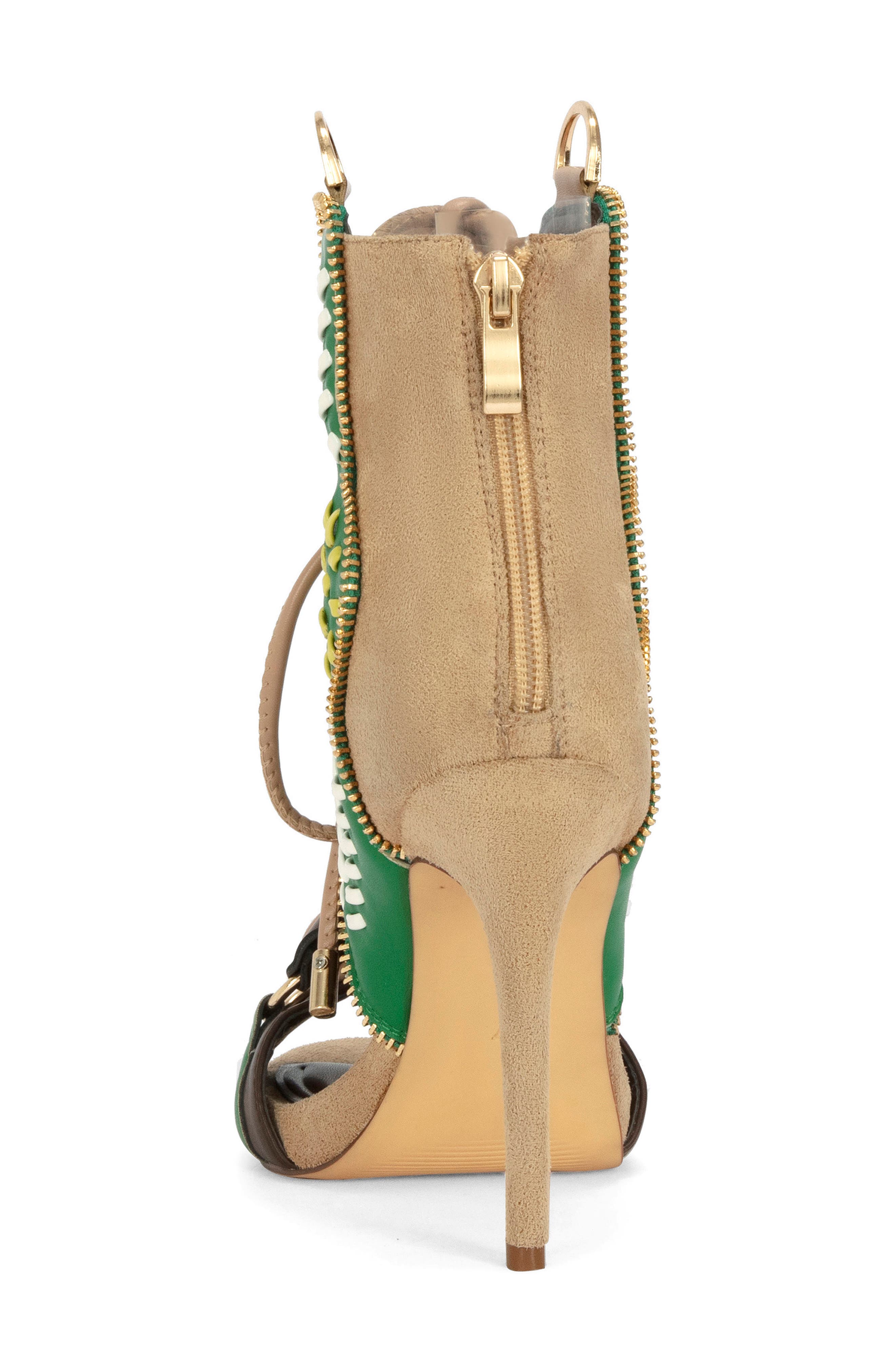Shainia Sandal, Alternate, color, GREEN MULTI