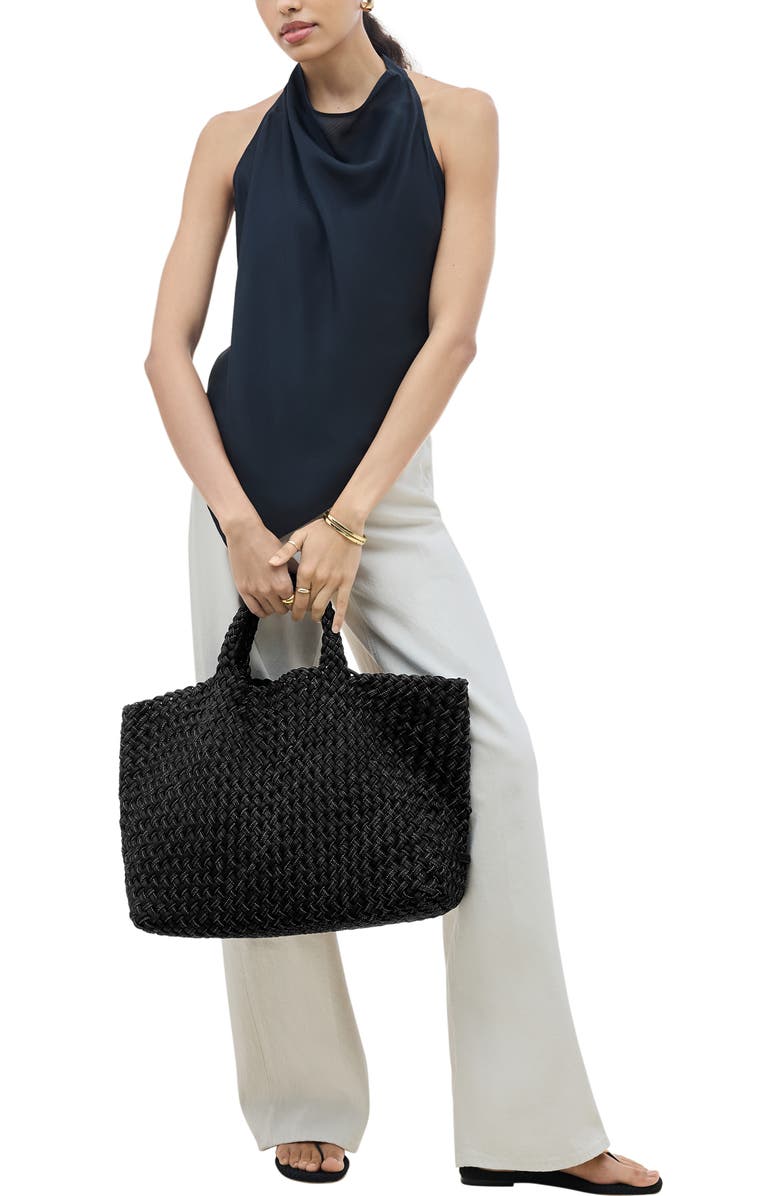 NAGHEDI St. Barths Large Tote, Alternate, color, Jet