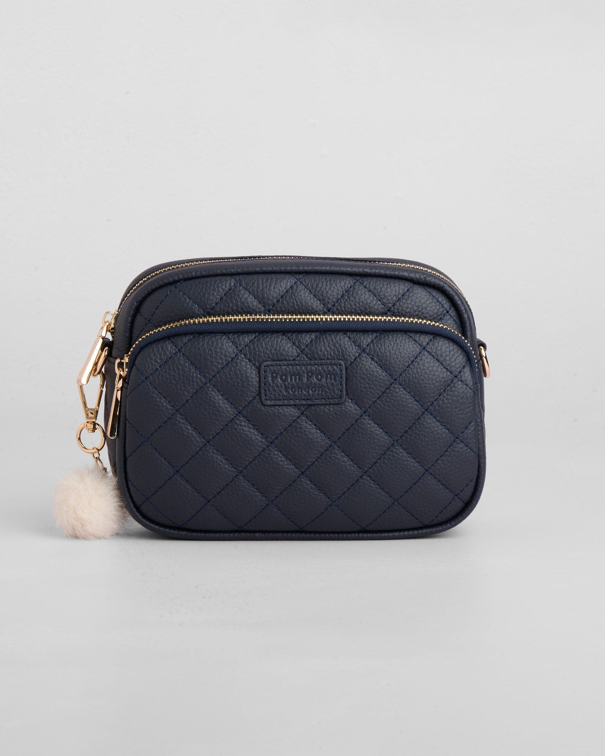  Navy Quilted