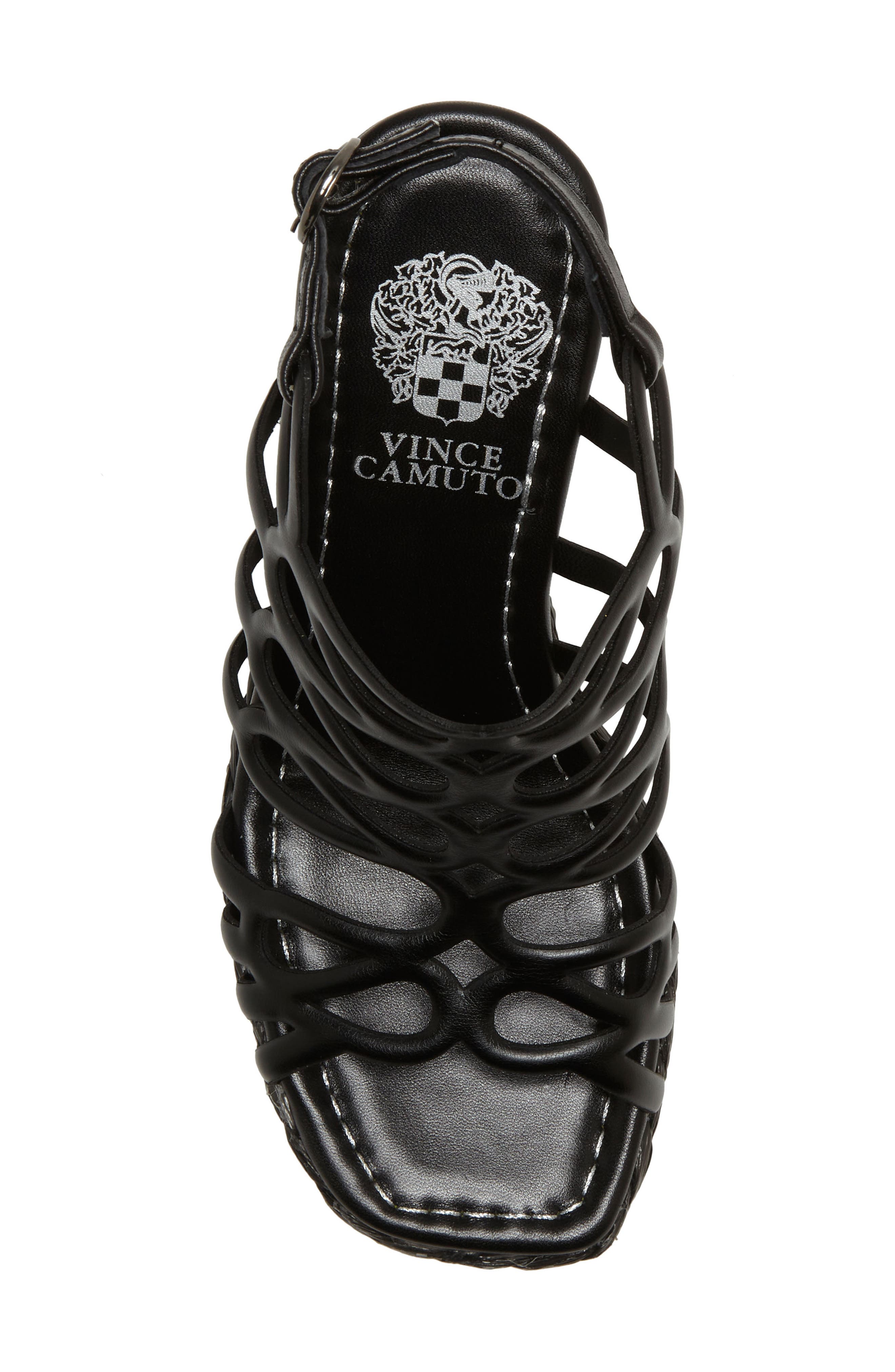 Vince Camuto Alize Platform Wedge Strappy Sandal, Alternate, color, 