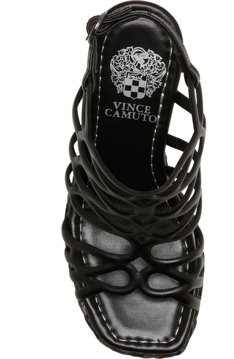 Vince Camuto Alize Platform Wedge Strappy Sandal, Alternate, color,