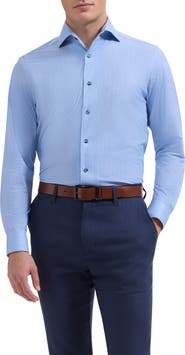Bugatchi Devon OoohCotton® Plaid Button-Up Shirt