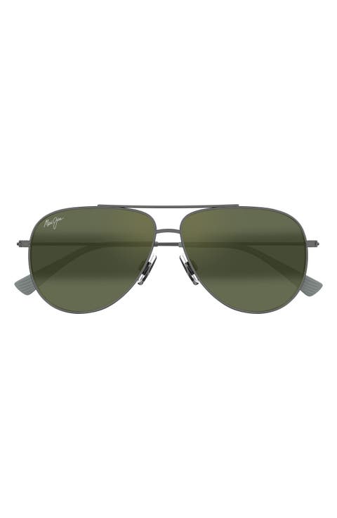 Hauoli XL 62mm Polarized Oversize Aviator Sunglasses
