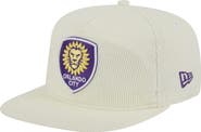 New Era Men's New Era Cream Orlando City SC 2025 Kickoff Snapback Golfer Hat