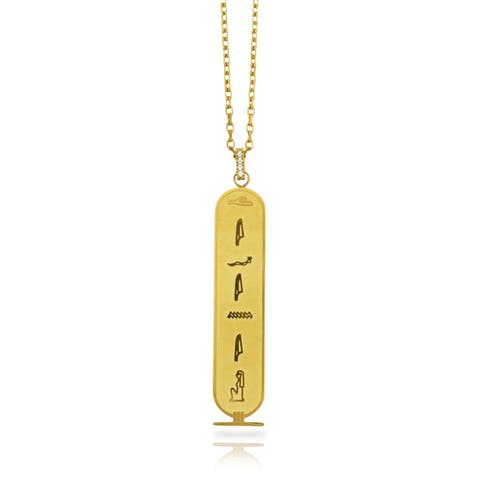 The Legacy Cartouche x The Vic Styles Necklace