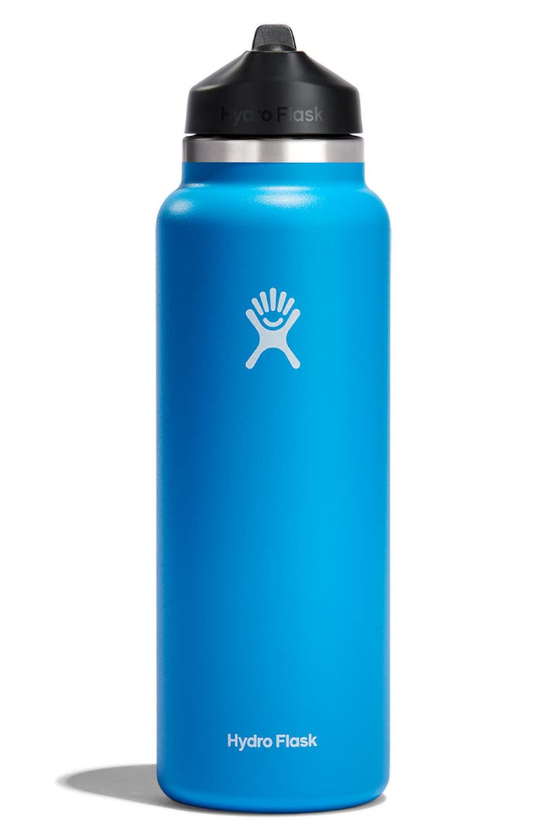 Hydro Flask 40-Ounce Wide Mouth 2.0 Straw Lid Water Bottle, Main, color,