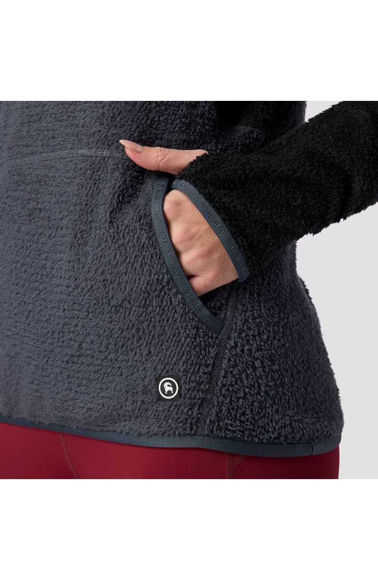 Backcountry Highliner Primaloft Air-Perm Fleece Hoodie - Women's, Alternate, color, Turbulence/Black