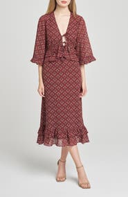 WAYF Ojai Midi Dress
