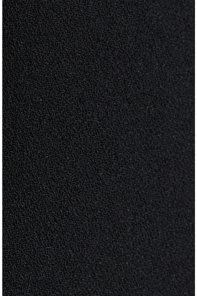 Briel Sleeveless Crepe Sheath Dress, Alternate, color, BLACK