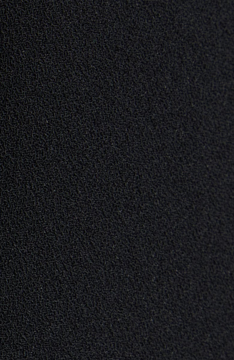 KOBI HALPERIN Briel Sleeveless Crepe Sheath Dress, Alternate, color, Black