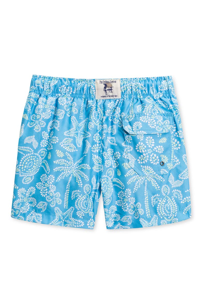 Kids' Turtles Volley Swim Trunks, Alternate, color, BLUE