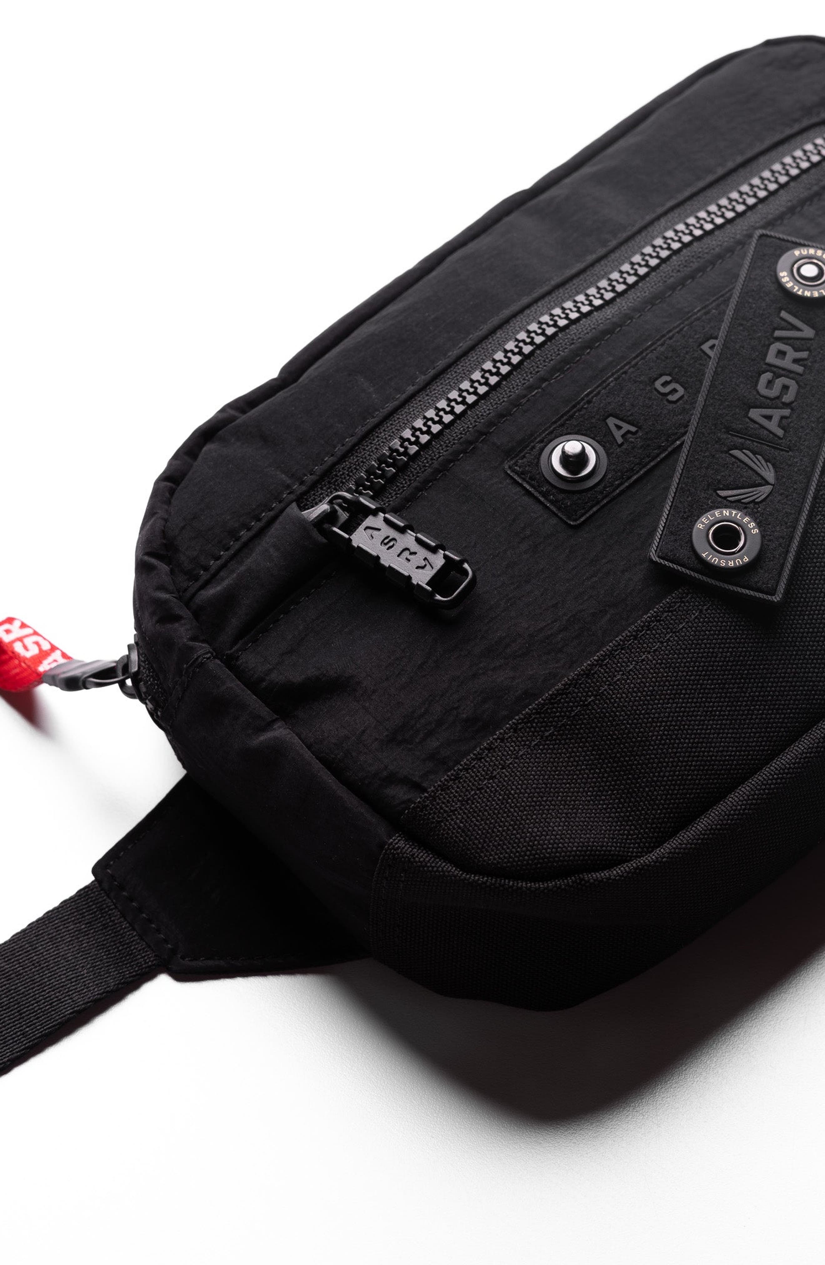 Ripstop Crossbody Bag, Alternate, color, Black