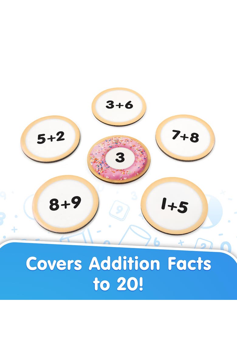 Junior Learning Addition Snacks Math Game, Alternate, color, Multicolored