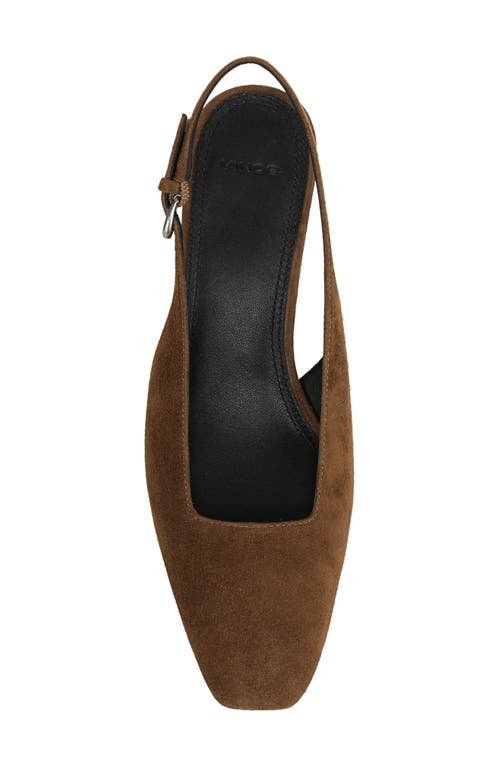 Vince Hart Slingback Pump In Brown