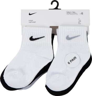 Assorted 6-Pack Cotton Blend Socks