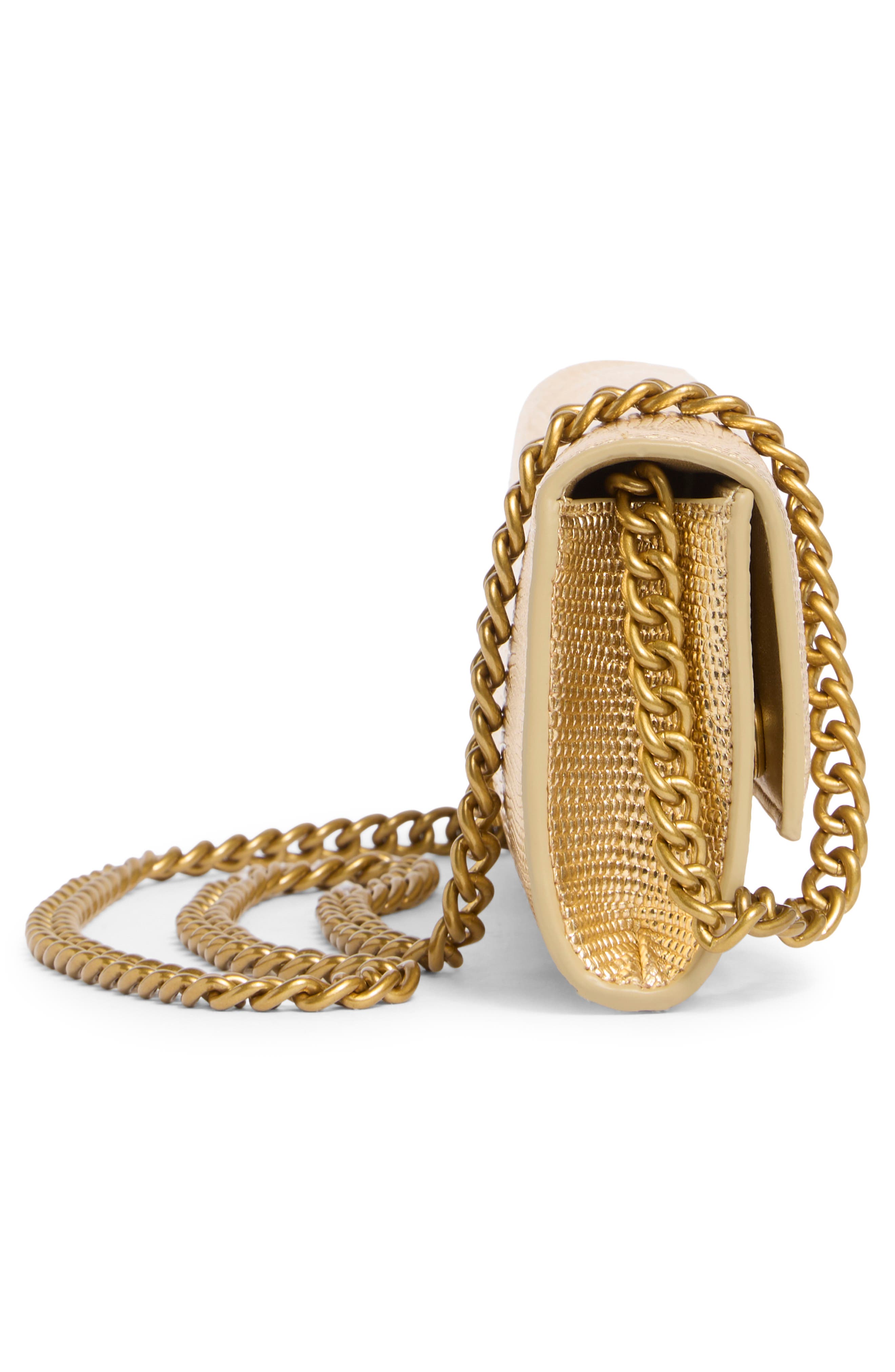 Elongated Clutch, Alternate, color, GOLD