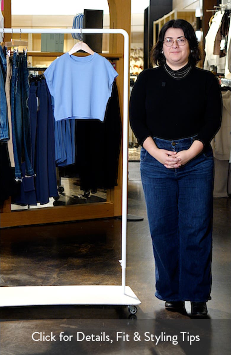 Kids' Serene Crop T-Shirt, sales video thumbnail