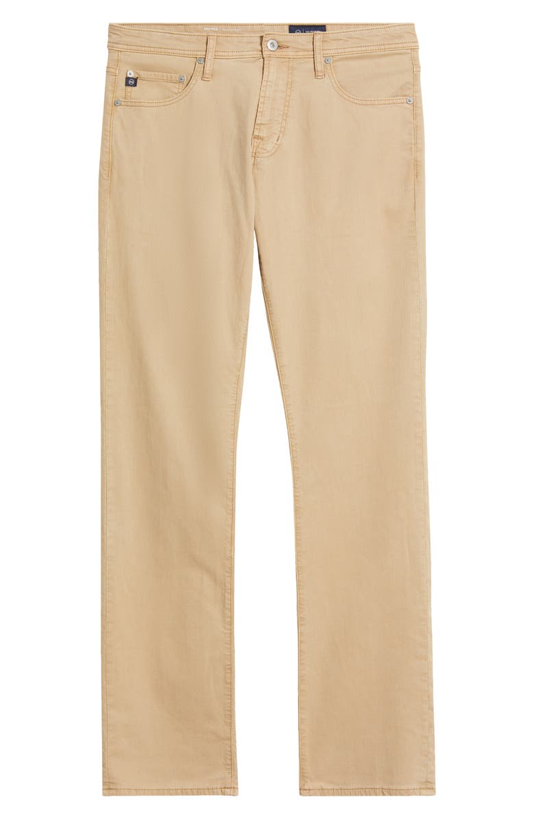 AG Protégé Italian Light Bedford Straight Leg Pants, Alternate, color, Light Truffle