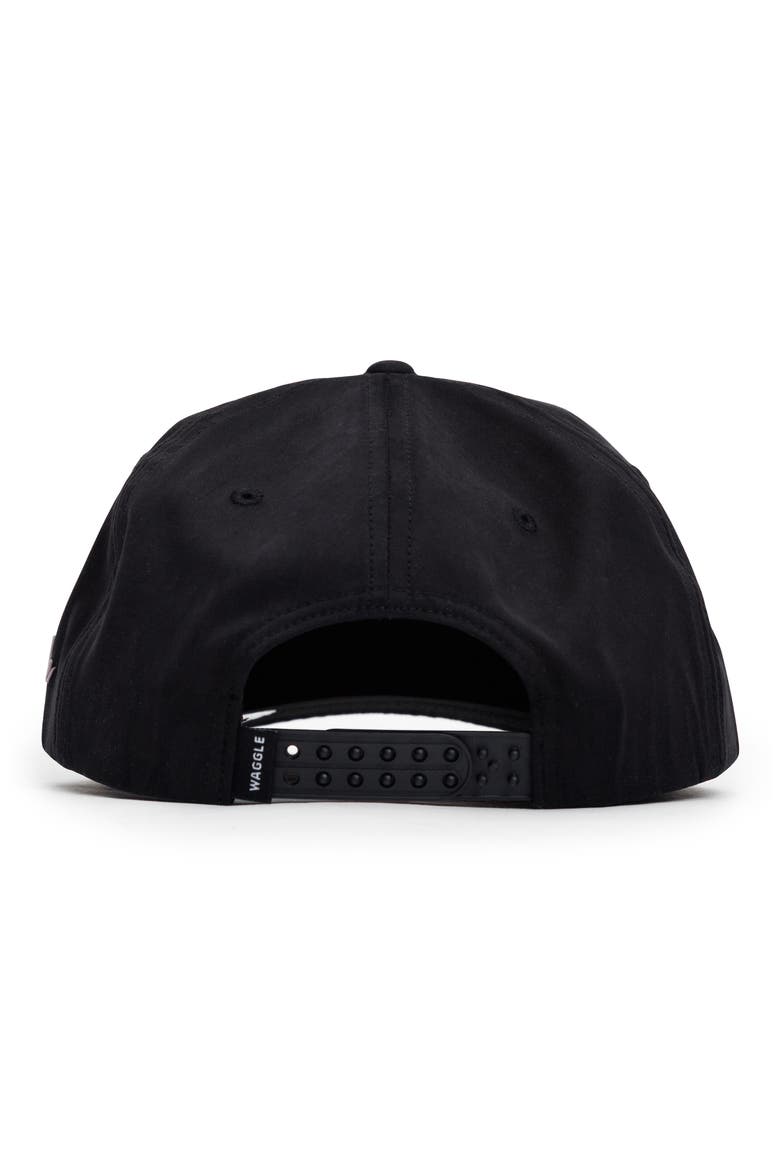 Slice of Death Rope Trim Baseball Cap, Alternate, color, BLACK