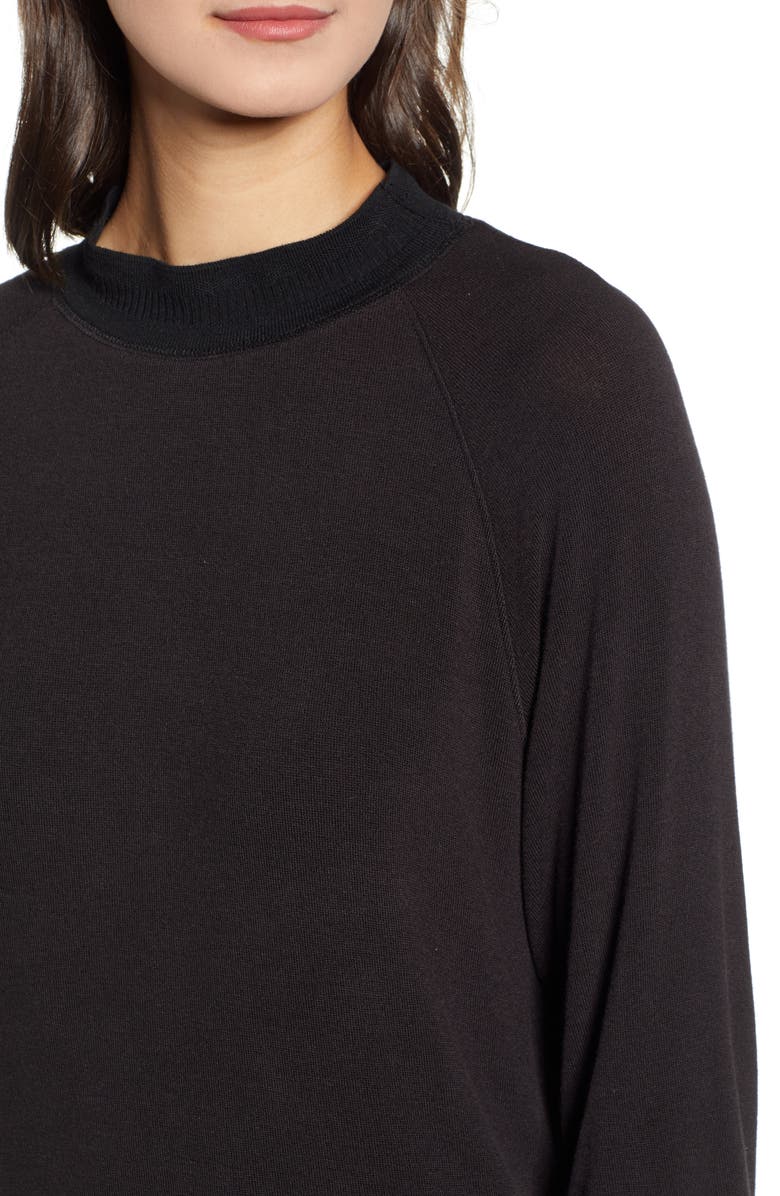 Project Social T Smoky Mock Neck Tee, Alternate, color, 