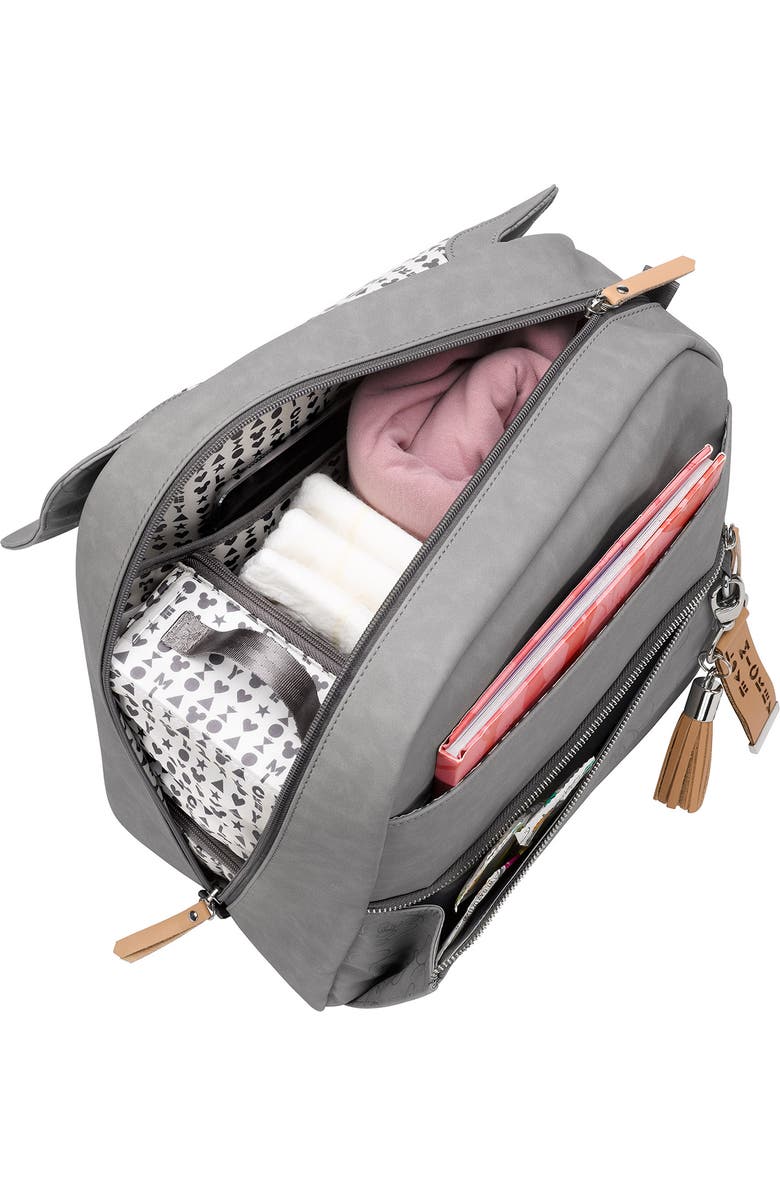 Petunia Pickle Bottom x Disney Mickey Mouse Meta Diaper Backpack, Alternate, color,