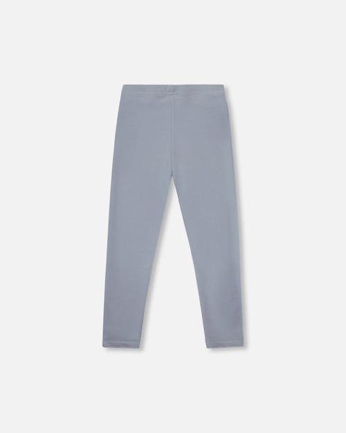 Deux Par Deux Super Soft Ribbed Leggings In Gray
