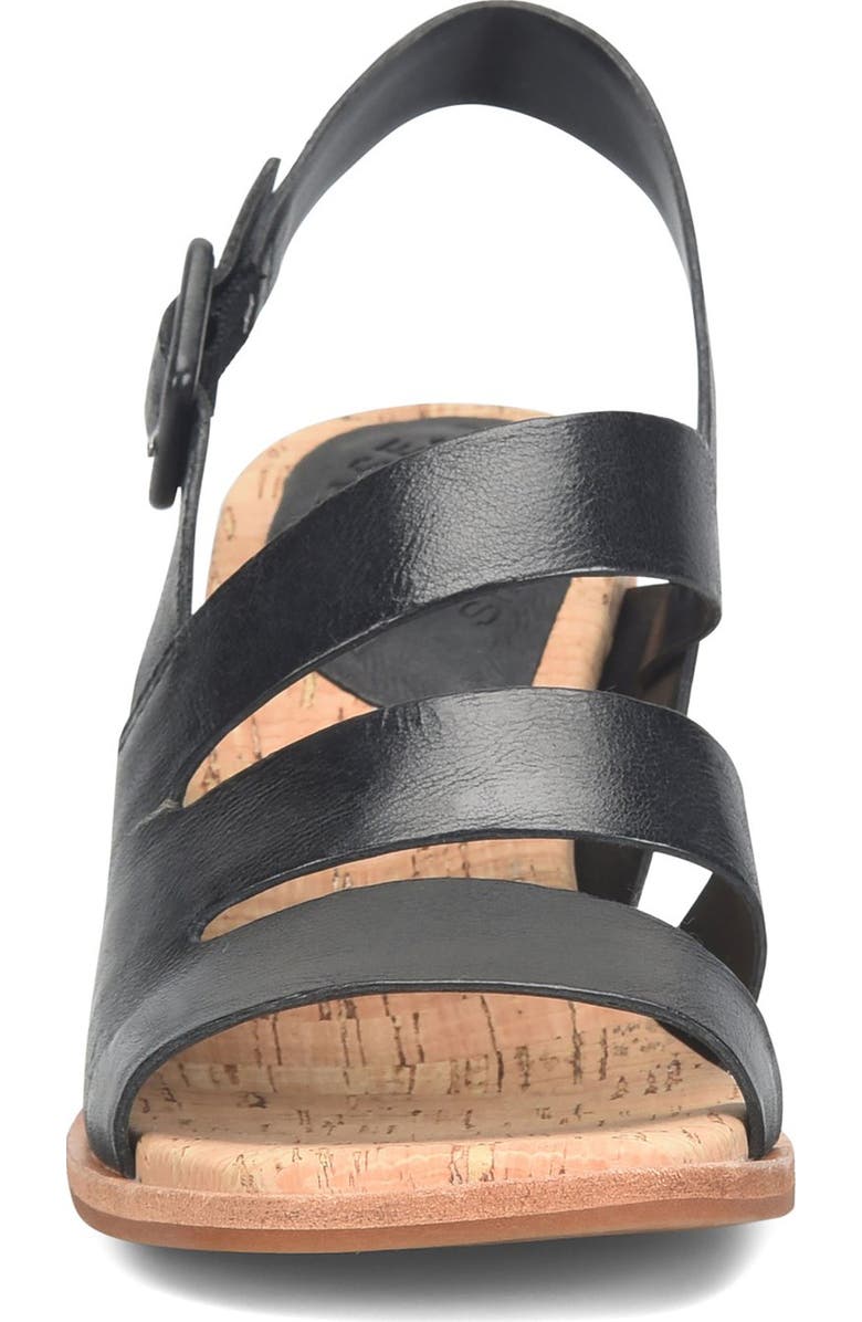 Kork-Ease<sup>®</sup> Cate Slingback Sandal, Alternate, color, Black Leather