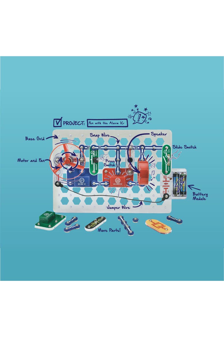 Pro Electronic Science Exploration Kit, Alternate, color, Multicolored