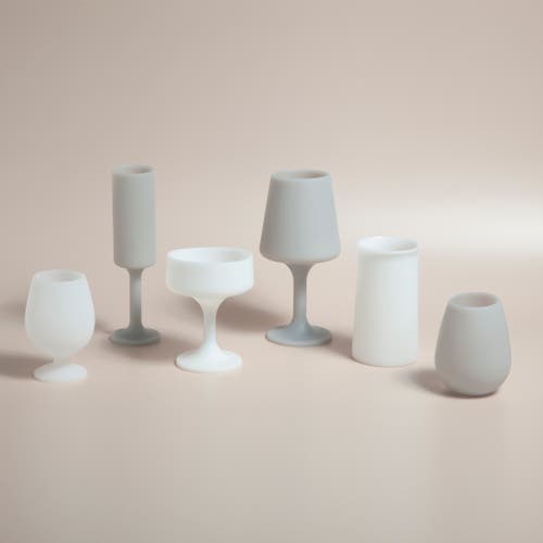 Porter Green Stemm | Silicone Unbreakable Wine Glasses