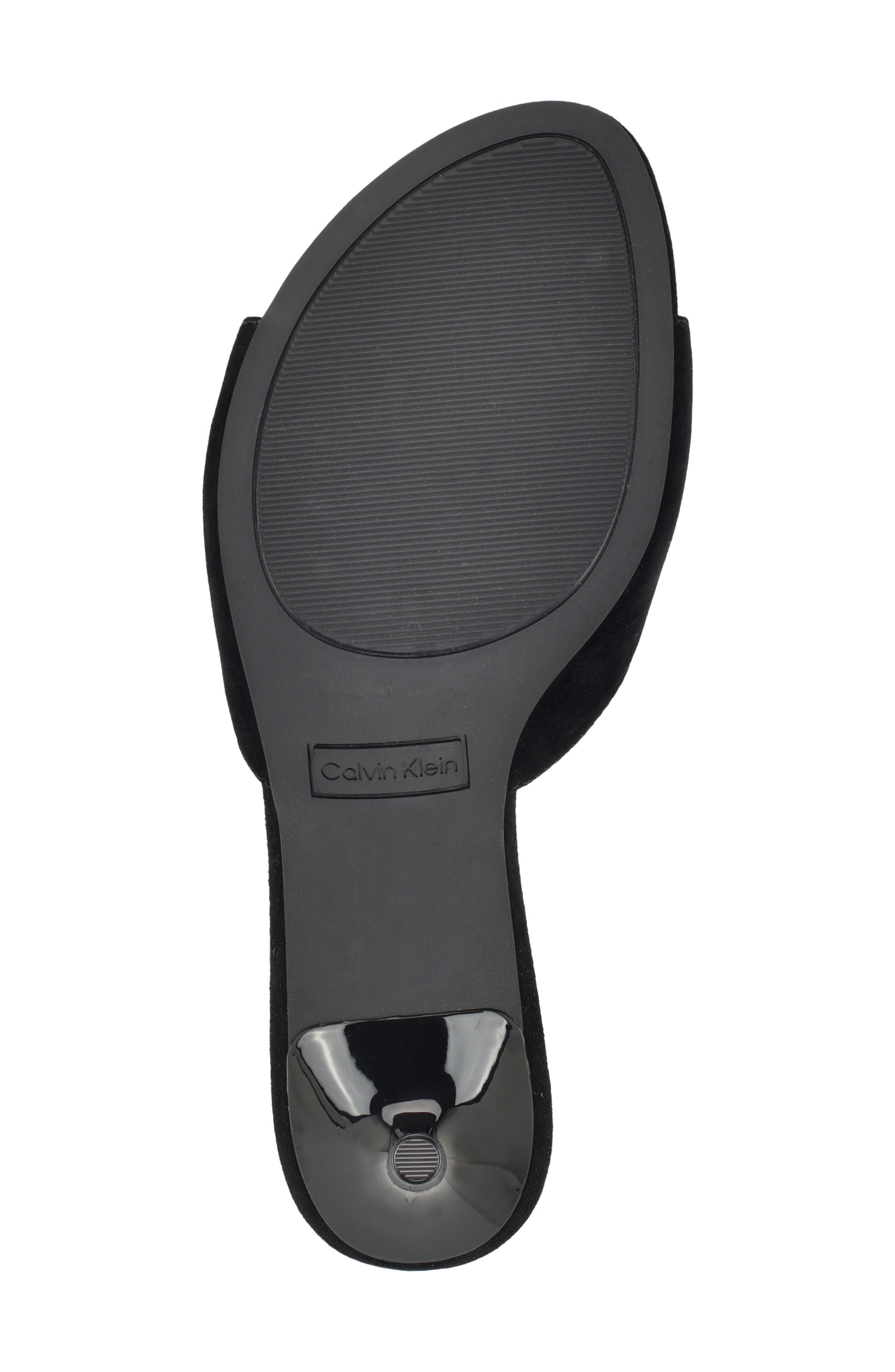 Calvin Klein Vixie Slide Sandal, Alternate, color, Black