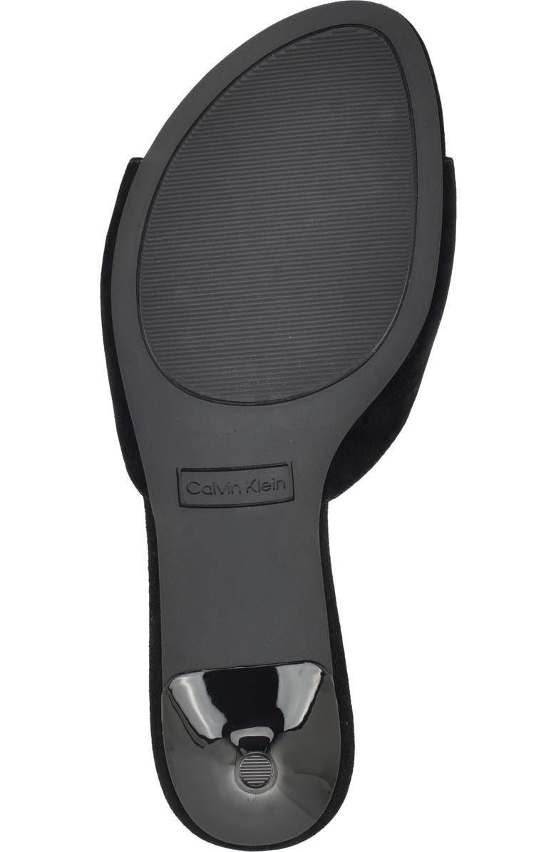 Calvin Klein Vixie Slide Sandal, Alternate, color, Black