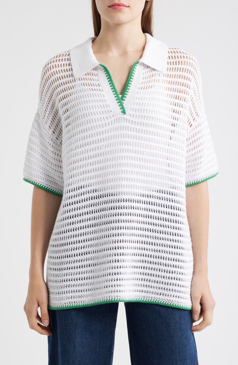 525 Kacey Open Stitch Cover-Up Top, Main, color, 