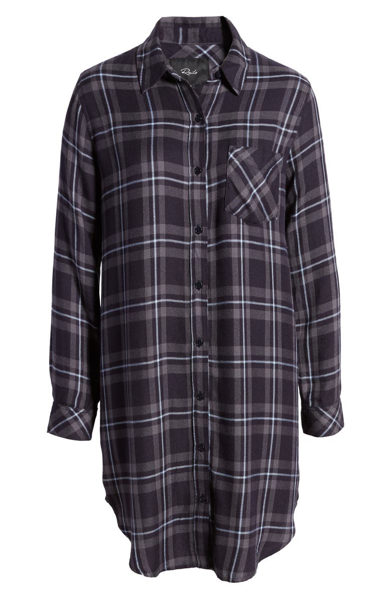 Rails Bianca Flannel Shirtdress, Alternate, color,