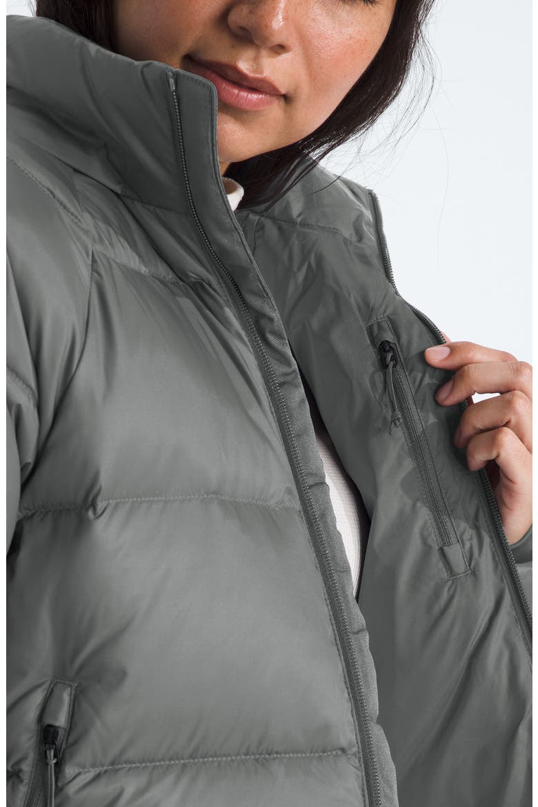 Hydrenalite City Down Hooded Parka, Alternate, color, SMOKED PEARL