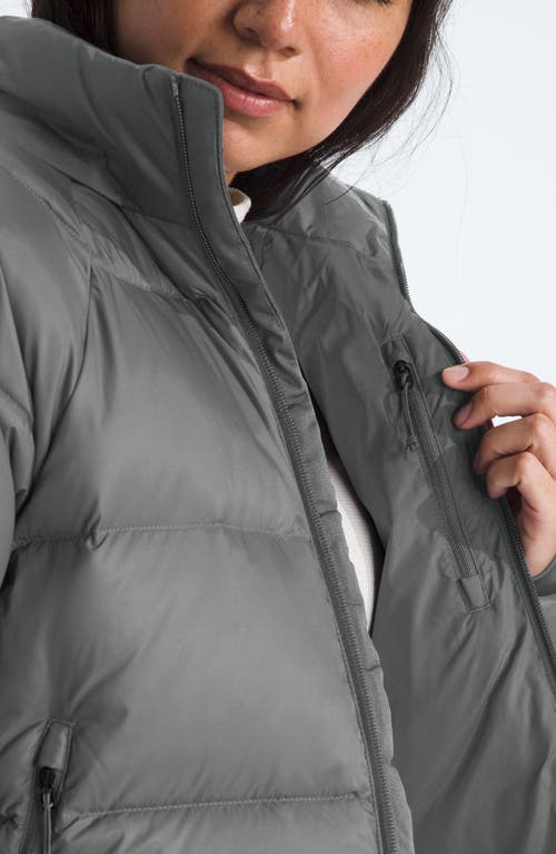 The North Face Hydrenalite City Down Hooded Parka In Gray