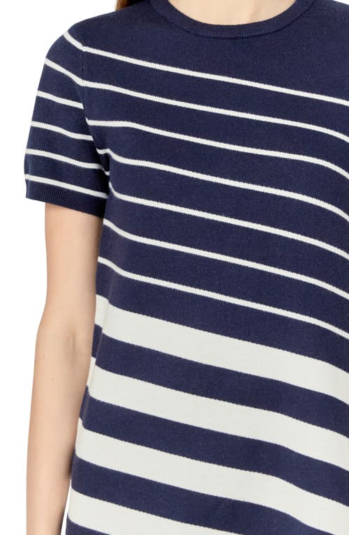 ENGLISH FACTORY ENGLISH FACTORY MULTISTRIPE KNIT MINIDRESS
