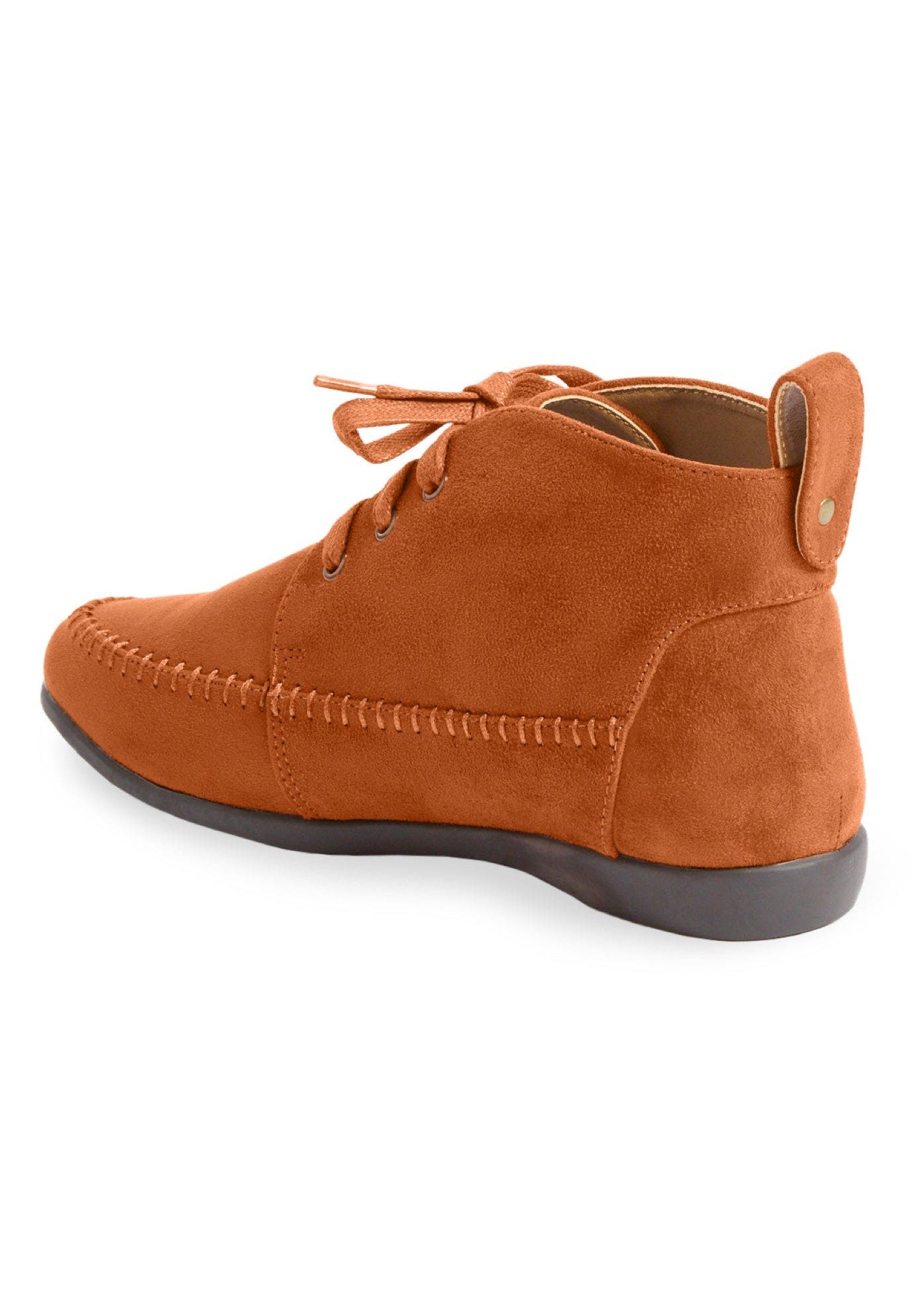 The Elsa Bootie, Alternate, color, COGNAC
